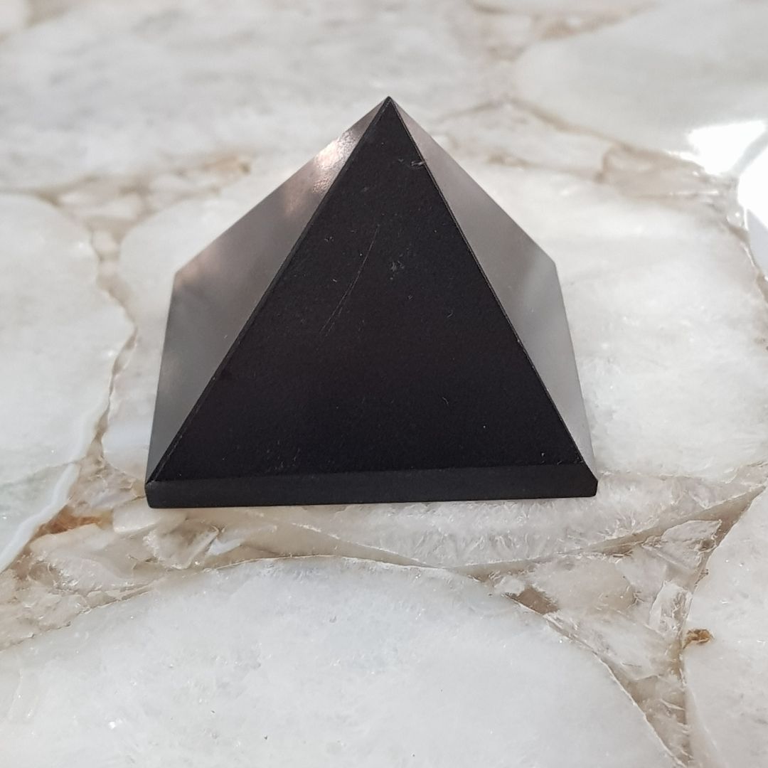 Black Tourmaline - Pyramid - 4.5cm Black Tourmaline - Pyramid - 4.5cm